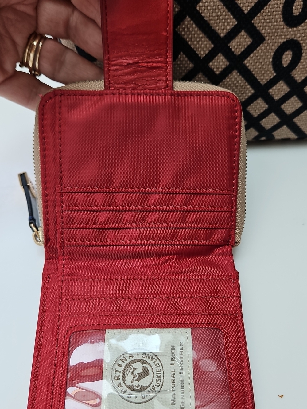 Spartina 449 '1715 Low Country Reign' Satchel, Matching Wallet & Key Fob - Picture 8 of 16
